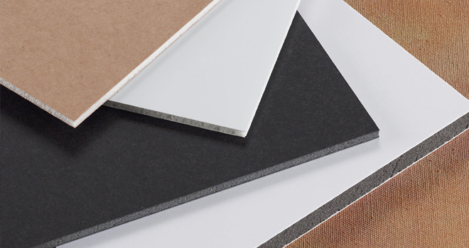 Foam board, decorative board, construction panels